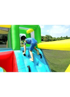 LIMOS Inflatable Twin Water Slide With Bouncer for Kids Outdoor Play  - Image 5
