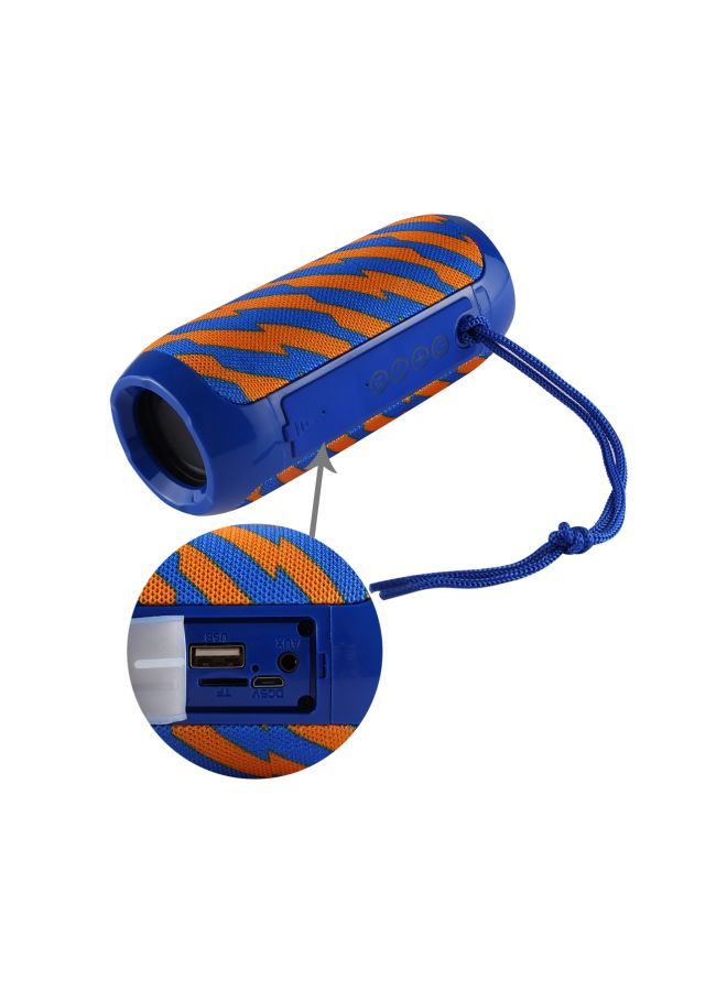 NIBEMINENT TG117 Portable Bluetooth Stereo Speaker With Mic Dark Blue - Image 3