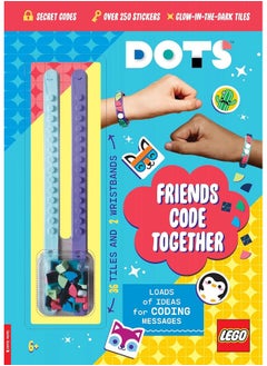 LEGO® DOTS®: Friends Code Together (with stickers, LEGO tiles and two wristbands)
