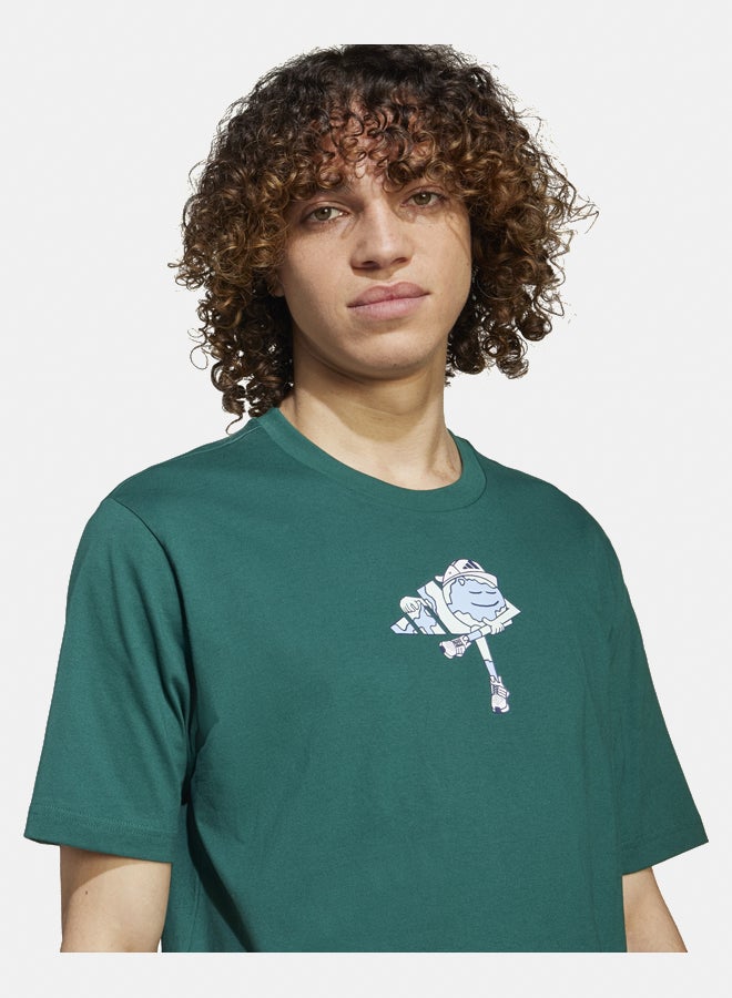 Adidas earth day men's graphic t-shirt  - Image 3