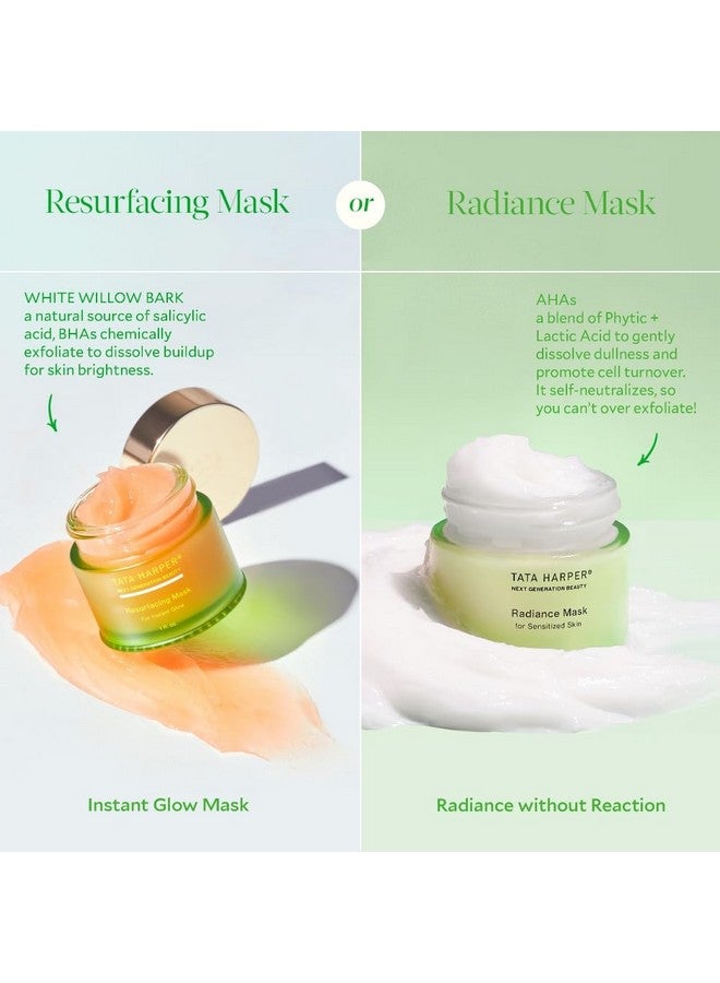 تاتا هاربر قناع تاتا هاربر سوبر كايند راديانس، تقشير لطيف وترطيب للبشرة المتفاعلة، طبيعي 100%، مصنوع طازجًا في فيرمونت، 30 مل - Image 5