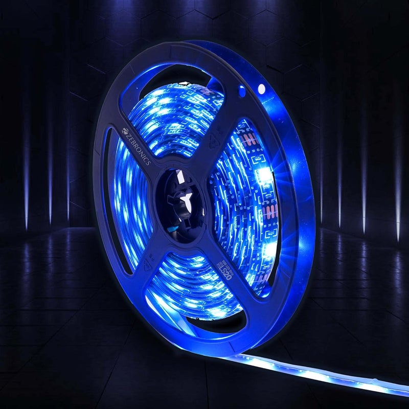 ZEBRONICS ZEBRONICS Zeb LS20 Flexible Strip with 29 RGB Modes 3M 5V Powered Rhythmic Music Effect  - Image 2