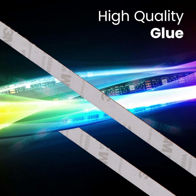 ZEBRONICS ZEBRONICS Zeb LS20 Flexible Strip with 29 RGB Modes 3M 5V Powered Rhythmic Music Effect  - Image 4