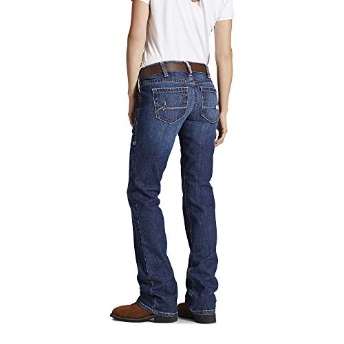 Ariat FR DuraStretch Basic Boot Cut Jeans - Women’s Comfortable Stretch Denim - Image 2