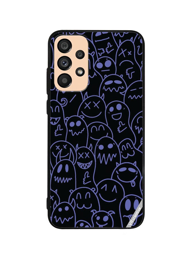 VR CREATIVE Protective Case Cover For Samsung Galaxy A53 5G Halloween Design Multicolour - Image 1