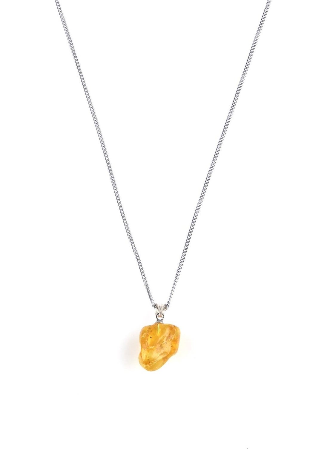 Güneş Avm Gunes Avm GÜNEŞAVM Amber Natural Stone Necklace 