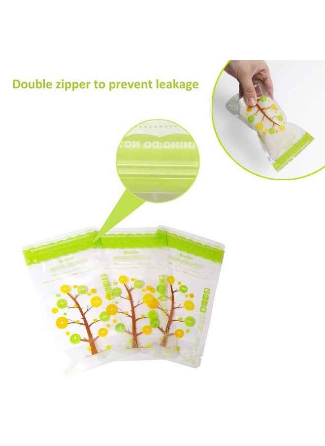 Bimirth Bimirth Breastmilk Storage Bags Pre-sterilized 8oz 112counts Easy Pour Spout,BPA Free Ready to Use Double Zipper Seal Bags for Pumping Freezing and Feeding Milk Self-Standing,CPC Test Passed  - Image 4