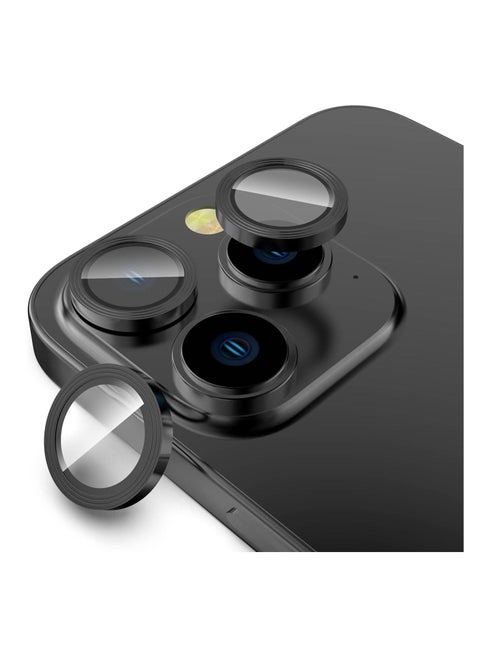 Camera lens Protector Ring for iPhone 14 Pro Max / 14 Pro - Black