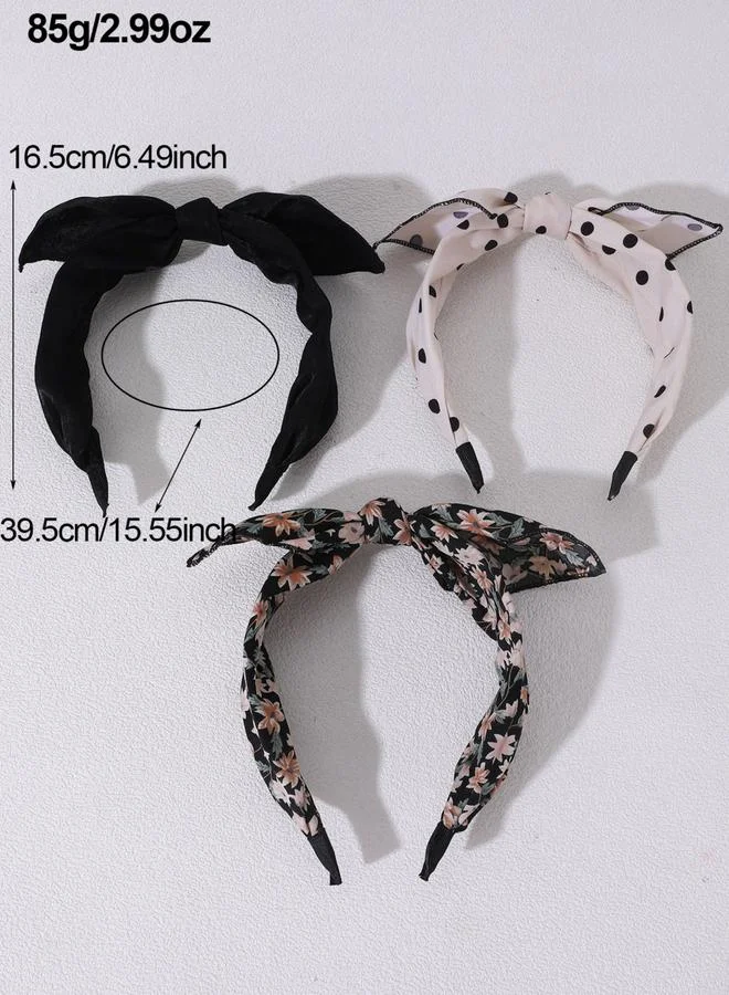 Take Two Take Two Set of 3 - Bow Headband