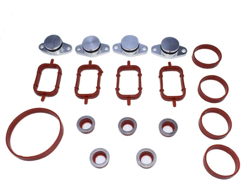 DEMULAX Swirl Flaps Cover Manifold Gasket Kit for BMW - Image 1