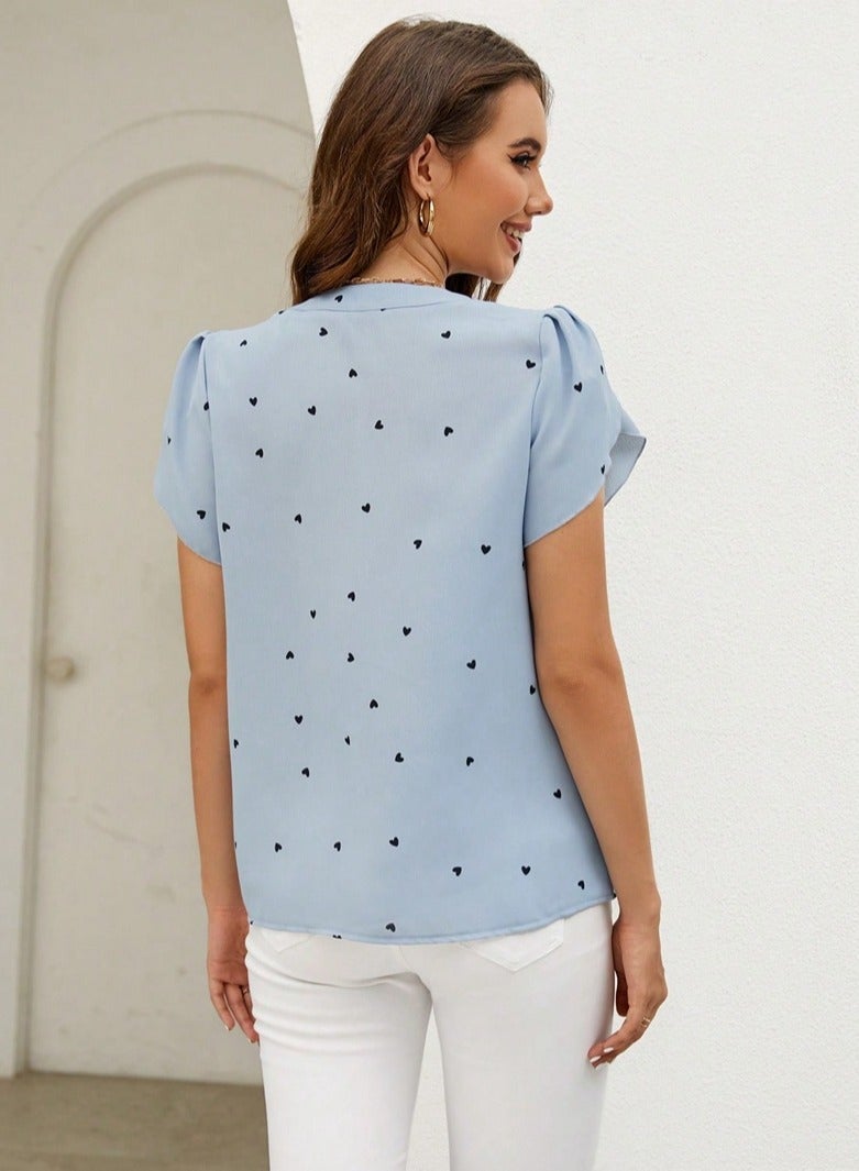 Shougu V-neck Shirt Temperament Women's Top  - Image 3