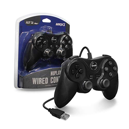 Armor3 "Nuplay" Wired Game Controller for PS3 (Black) - Image 1
