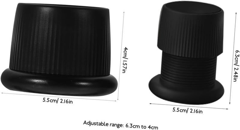 Gulf market trial optimized design SHINEOFI 2Pcs Adjustable Furniture Risers Slip Bed Risers for Couch and Desk Legs Height Enhancing Pads for Secure Stability for Home and Office Use Small apartment fit - Image 2