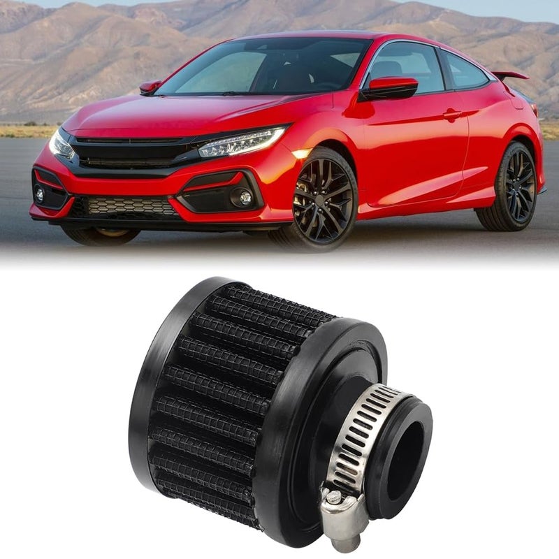 WIKIBB Valve Cover Breather Filter 18mm Vent Crankcase Breathe Car Accessory for Acura Integra RSX Civic KSeries US Kswap K20 K20A K24