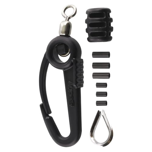 Scotty #1154 Terminal Kit with Snap, Black - Image 1