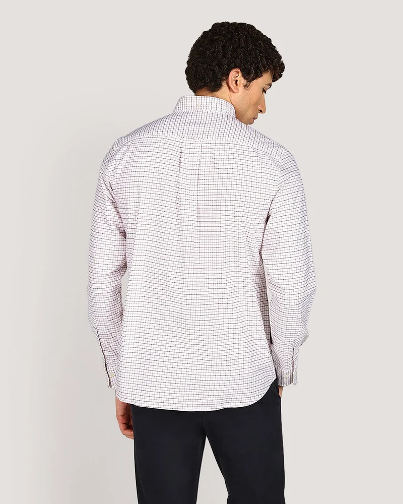 GANT  Regular Classic Oxford Check Shirt for Men | Best Price UAE