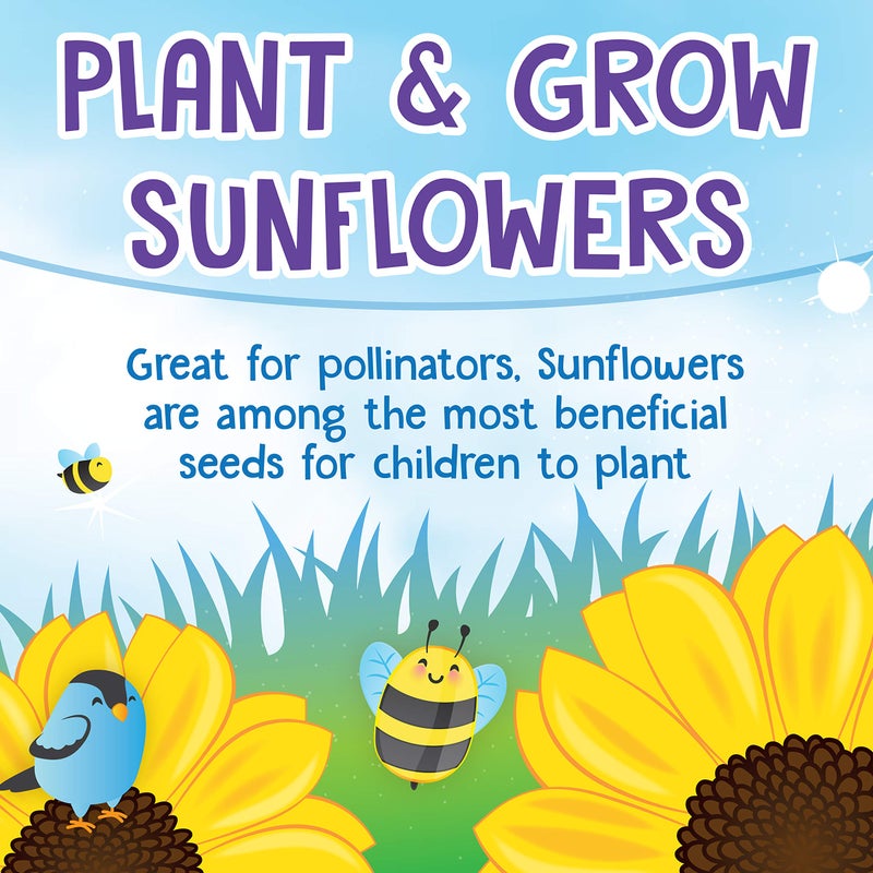 Creativity for Kids Creativity for Kids Sunflower Garden - Sunflower Growing Kit - Garden Set for Girls and Boys  - Image 2