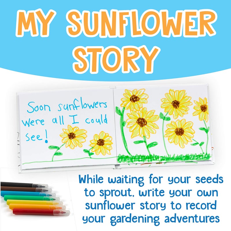 Creativity for Kids Creativity for Kids Sunflower Garden - Sunflower Growing Kit - Garden Set for Girls and Boys  - Image 5