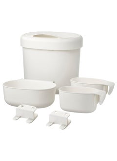 Stor Baskets Changing Tbl Set Of 4, White