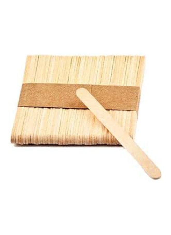 Generic Wooden Ice Cream Stick - Set Of 250 Pieces 