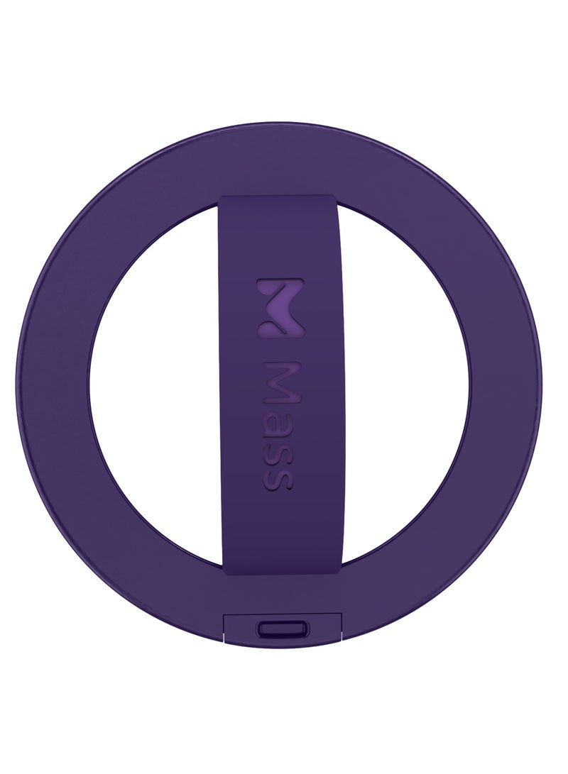 ماس مسكة Arch ماج سيف مع ستاند من ماس بنفسجي - Image 1