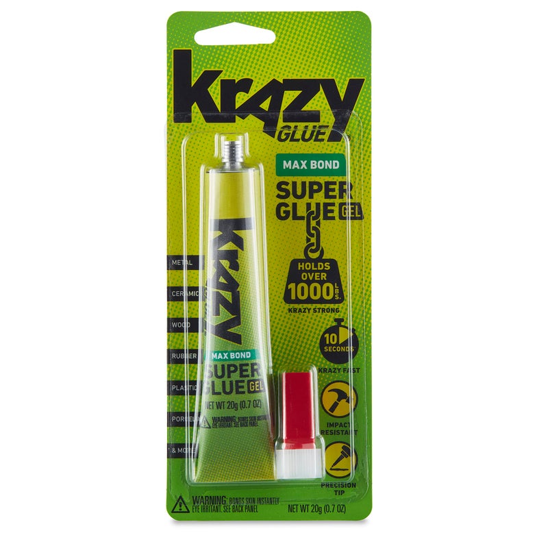 Krazy Glue غراء كرازي، جل ماكس بوند، طرف دقيق، 20 جرام - Image 1