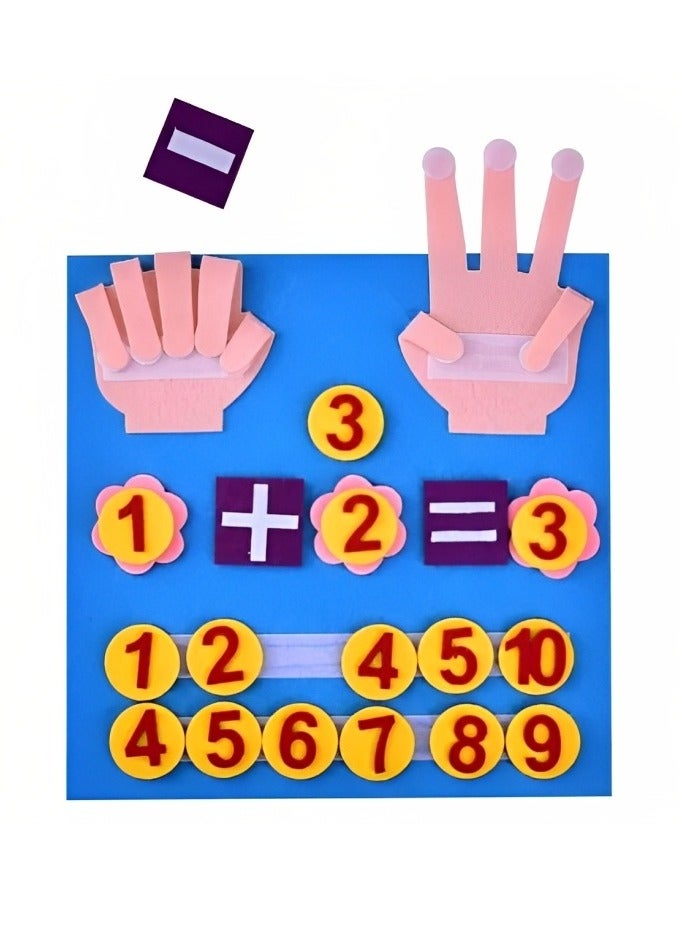 Learning Board Finger Addition and Subtraction Arithmetic, Math Toys for Toddlers, Number Math Toy Set, Maths Counting Early Education Toys, Kindergarten Preschool and Home Toys  - Image 5
