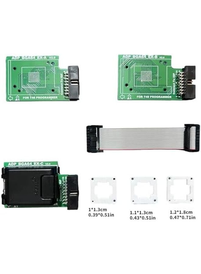 BGA64 Chip Programming Adapter For T48 Programmer High Durability Engineering Use - Image 5