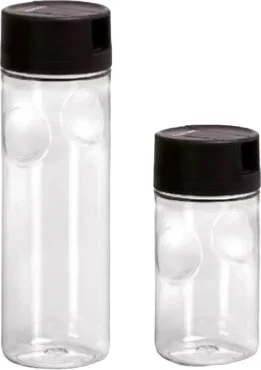 Tupperware Duru Olive Oil Bowl Set of 2 with Black Lid - 1 lt + 600 ml