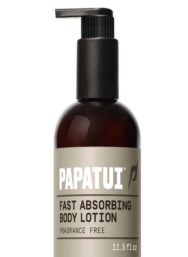 PAPATUI by Dwayne Johnson Men's Body Lotion | Unscented | Fast Absorbing | Lightweight Daily Moisture | 24-Hour Hydration | with Vitamin B3 and Ceramides | 11.5 fl oz - Image 1
