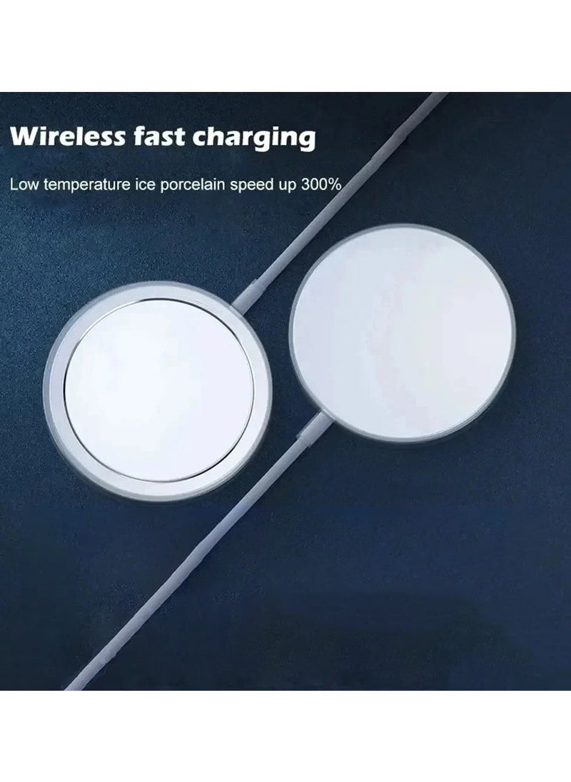 ماركة غير محددة شاحن MagSafe USB C شحن سريع ، شحن لاسلكي مغناطيسي سريع PD يصل إلى 20 واط متوافق مع iPhone 14,14 Plus ، 14 Pro ، 14 Pro Max ، سلسلة 13,12  - Image 3