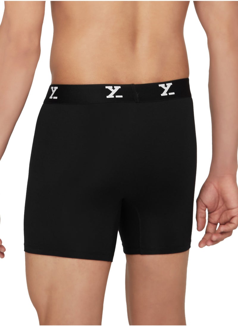 XYXX Pack of 3 men's IntelliSoft Modal Boxer Briefs  - Image 3
