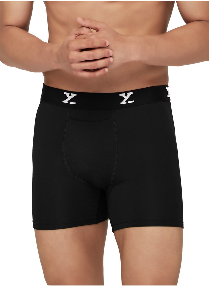 XYXX Pack of 3 men's IntelliSoft Modal Boxer Briefs  - Image 2