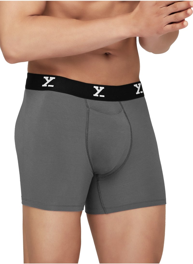 XYXX Pack of 3 men's IntelliSoft Modal Boxer Briefs  - Image 5