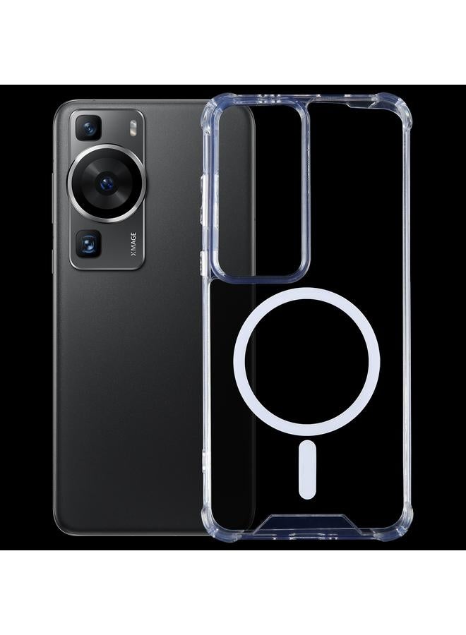 The Bros Phone Case For Huawei P60 / P60 Pro Four-corner Airbag TPU Hybrid PC Magsafe Phone Phone Case - Image 1