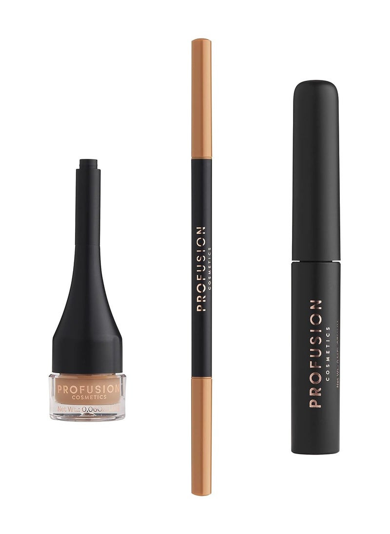 Ultimate Brow Sculpt Gel for Ideal Brow Achieve Laminated Mesmerizing Brow with Brow Sculpt Gel with Dual Ended Tool Brow Pomade with Creamy Texture and Brow Pencil Blonde - pzsku/Z30EC8AF03BE6D8E563A0Z/45/_/1730111903/8b907e04-a7db-4fa3-85fd-d04f20555526