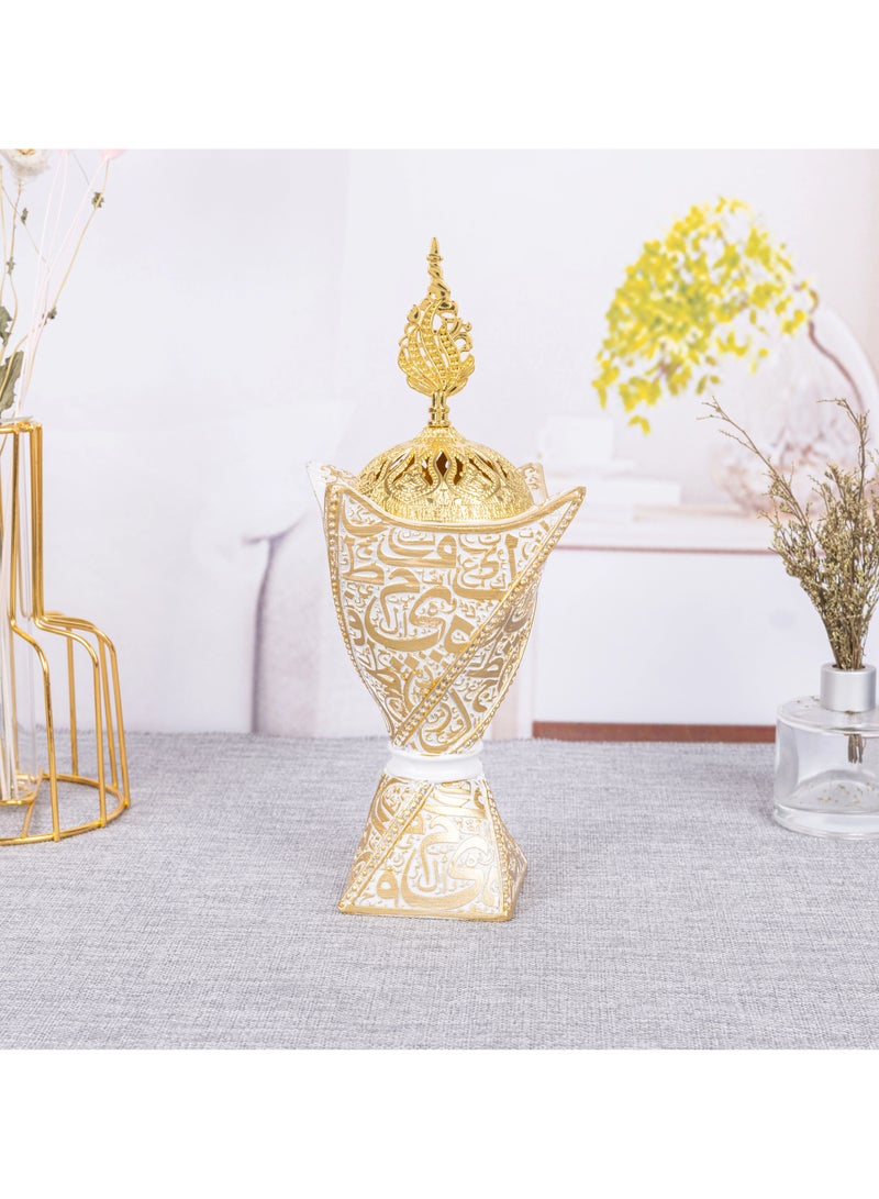 ba9ma Arabic style ba9ma incense burner, porcelain home incense burner, exquisite home incense burner - Image 1