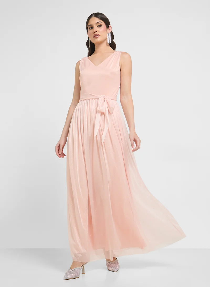 Ella Limited Edition Embroidered Tiered Dress