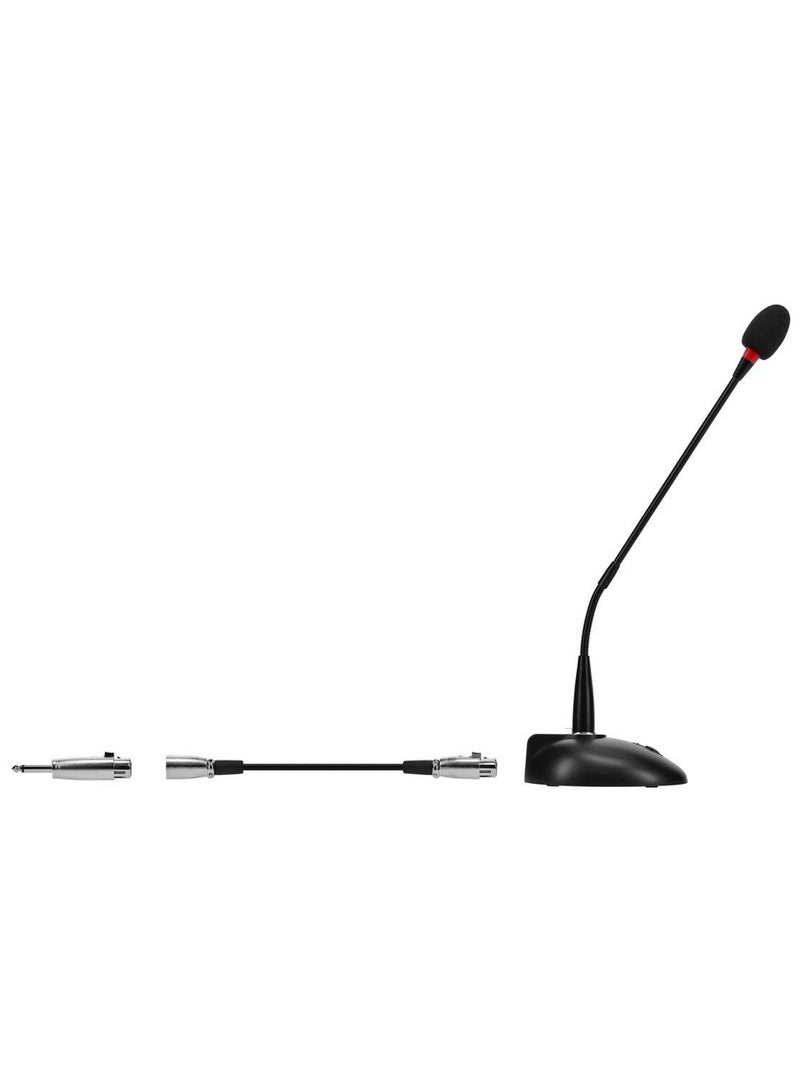 erorex Commercial Audio Desktop Paging Microphone with On/Off Button (No Logo),Black - Image 3