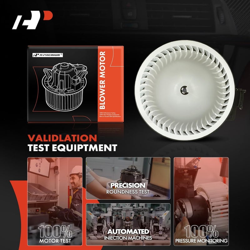 A-Premium Heater Blower Motor Assembly with Fan Cage for Hyundai Sonata 2011-2014 & Kia Optima 2011 - Image 5