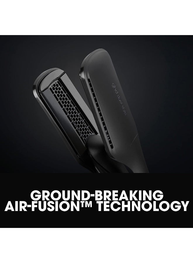 ghd Renewed - GHD Duet Style Black Straightener â€“ 2-in-1 Hair Styling Tool for Smoothing & Styling - Image 4