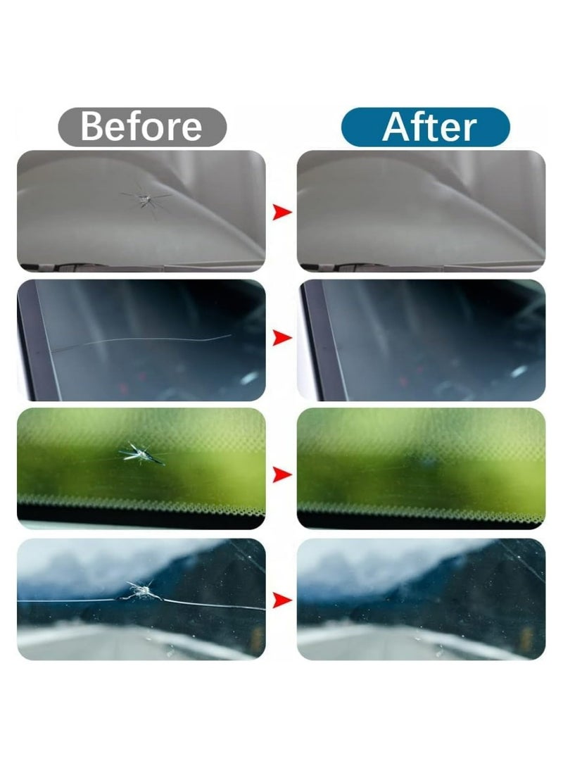 PULUZ Upgraded Windshield Repair Kit for Chips and Cracks – Instant Fix for Chips, Cracks, and Bullseyes, High-Pressure Resin Injection Glass Windshield Crack Repair Kit for Long-Lasting - Image 4