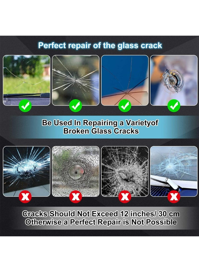 PULUZ Upgraded Windshield Repair Kit for Chips and Cracks – Instant Fix for Chips, Cracks, and Bullseyes, High-Pressure Resin Injection Glass Windshield Crack Repair Kit for Long-Lasting - Image 2