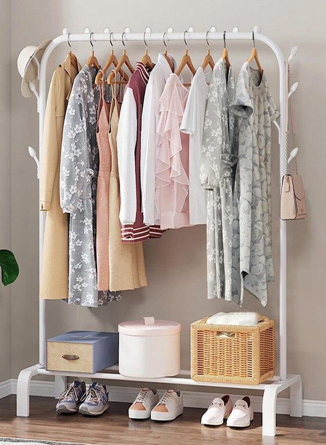 BRIGATTES Organizer for Clothes Storage Cabinet Shelf Organizer Foldable & Stackable Clothes for Wardrobe white - Image 1