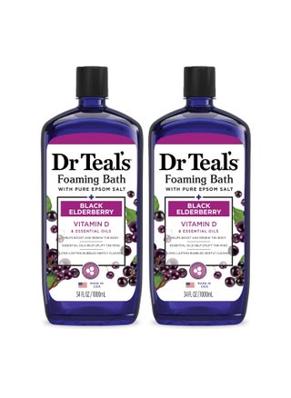 Dr Teals Foaming Bath with Pure Epsom Salt Black Elderberry with Vitamin D 34 fl oz Pack of 2 - pzsku/Z30ED0180C05AA8EF5201Z/45/1746233676/0288bc93-6128-4818-8939-affa1898f30b