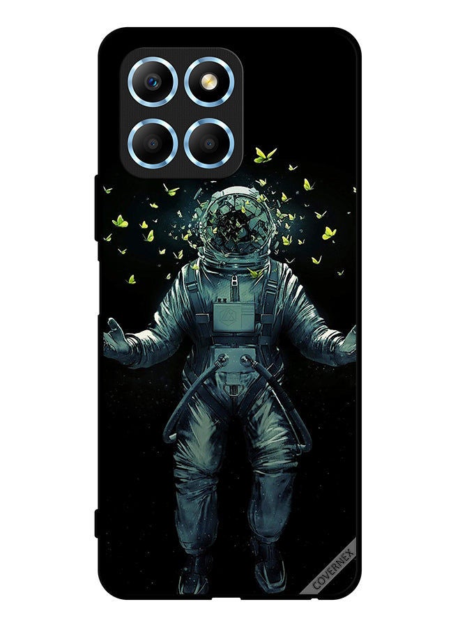 Covernex Protective Case Cover For Honor X8 5G Astronaut & Butterflies - Image 1