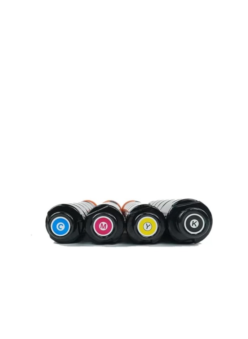 Terabyte CEXV-49 NPG-67 GPR-53 Compatible Toner Cartridge 4 Color set for Image Runner Adv C3320L C3530 C3525 C3520 C3330 C3325 C3320.PACK OF 4  - Image 1
