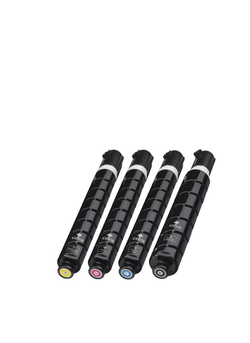 Terabyte CEXV-49 NPG-67 GPR-53 Compatible Toner Cartridge 4 Color set for Image Runner Adv C3320L C3530 C3525 C3520 C3330 C3325 C3320.PACK OF 4  - Image 2