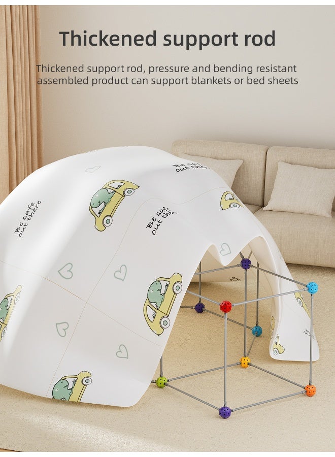 Loquat Creative DIY Building Beads Building Blocks - 4D Puzzle Toy for Kindergarten - Image 3