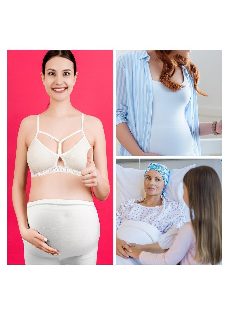 KASTWAVE - Disposable Maternity Postpartum Panties, High Waist Breathable Mesh Panties C Section, Maternity Underwear Postpartum Hospital Recovery Maternity Briefs for Women, 8 Pcs - XL Size - Image 1